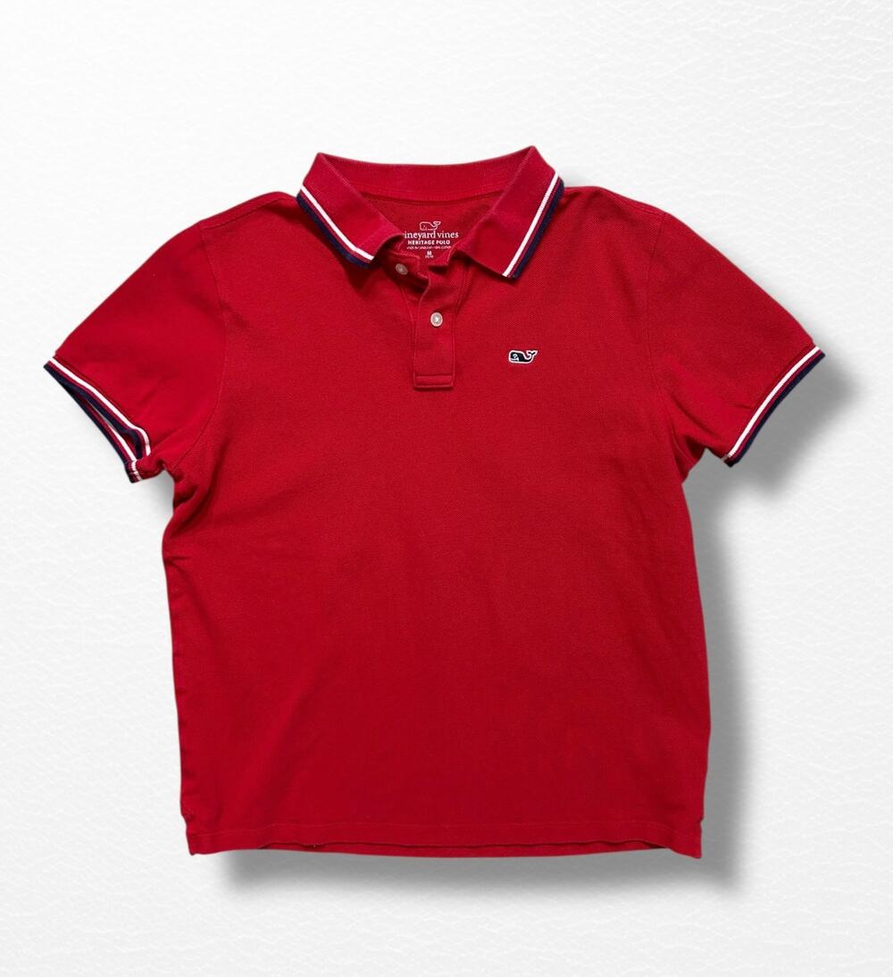 Vineyard Vines Kids’ Heritage Piqué Polo Shirt, Size 12/14